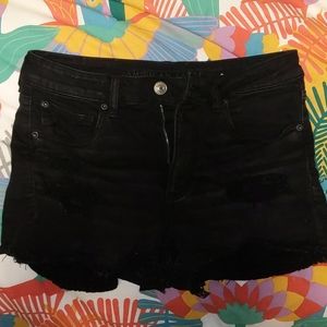 Hi waisted short shorts